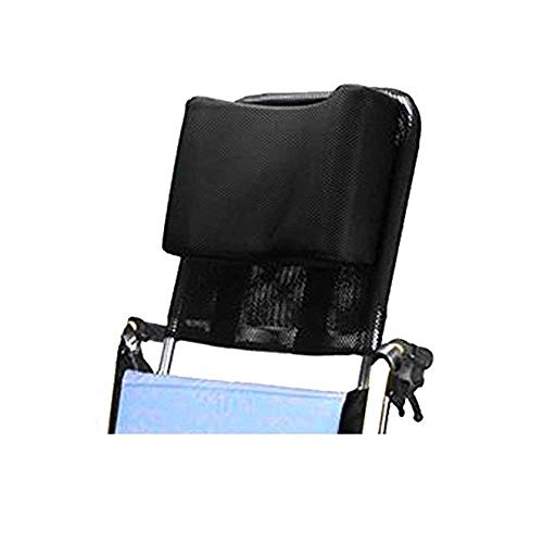 Apoyacabeza para silla de ruedas Soporte para el cuello Asiento cómodo Respaldo Cojín, Acolchado ajustable para adultos Accesorios de sillas de ruedas universales portátiles, 16 
