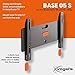 Vogels Base 05 S - Soporte de Pared Fijo para TV 19...