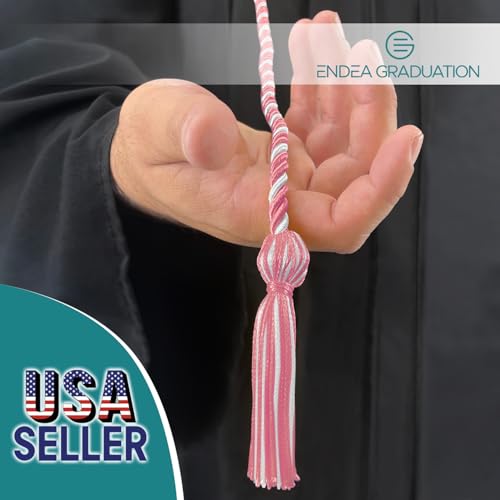 Image of Endea Graduation Single Honor Cord Two-Color (Pink /White)