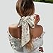 ASYG Scarf for Women Music Scarfs Notes Fashion Scarves Music Notes Neck Scarf