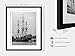 PEALSN 12x16 Picture Frame, Display Pictures 8.5x11 with Mat or 12 x 16 Without Mat for Wall Mounting Display, Photo Frames, Diamond Art Frames, Black