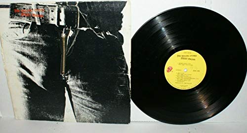 STICKY FINGERS LP (VINYL) UK ROLLING STONES 1971