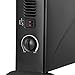 Schallen 2000W Electric Convector Radiator Heater - 3 Heat Settings, Adjustable Thermostat & Overheat Protection in All Black Schallen 2000W Electric Convector Radiator Heater - 3 Heat Settings, Adjustable Thermostat & Overheat Protection in All Black
