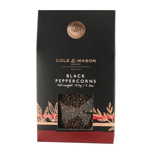 Cole & Mason Gourmet Spice Refill Box Black Pepper 5.3 oz