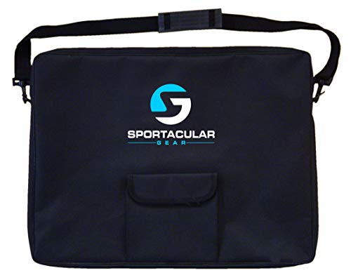 Sportacular Gear - Funda con Bandolera para Pizarra táctica (60 x 45 cm), Color Blanco
