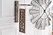 K&K Interiors Arrow Holder Decorative Hanging Sign, White