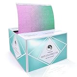 Vellen Hair Embossed Aluminium Hair Foil Sheets, Hair Foils for Highlighting, Non-slip Textured - 50