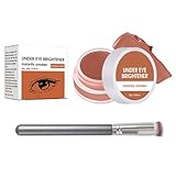 Concealer Augenringe Entfernen, Under Eye Brightener mit Pincel, Color Corrector Abdeckstift Gesicht für Strahlenden Blick, Wasserfest & Langanhaltend, Pflegend, Augenpflege Farbkorrektor (#3)