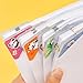 10pc Cute Panda Triangle Clip Student Multi Functional Book and Exam Paper Corner Clip Storage and Organizing Clip-Mengxi Bamboo Garden