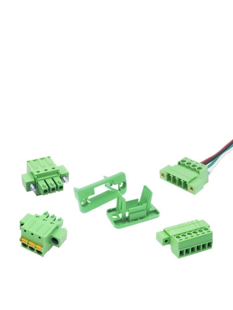 5 zestawów 15EDGWC-3,81 mm bezlutownicza wtyczka sprężynowa 2-24p zestaw złączy elektronicznych co/mpone/NTS (18P)