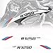 Autoadesivo Del Motociclo Avventura Carena Anteriore Del Corpo Borsette R1250GS Adesivi Pellicola Riflettente Paster Per BMW R1250GS R 1250 GS ADV HP Decorare
