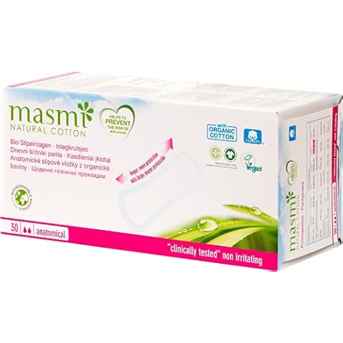 MASMI NATURAL COTTON Bio Slipeinlagen Classic Cover