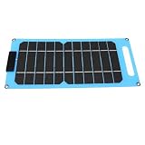 SUNGOOYUE Portable Solar Charger Solar Panel Monocrystalline Silicon, Portable Charger for Camping Hiking Outdoor Phone Power 20W