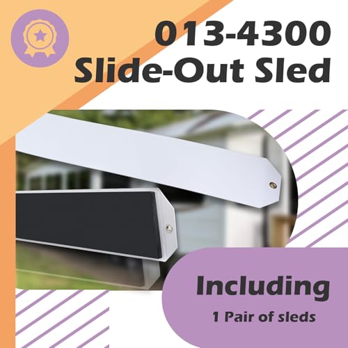 Image of RV Slide Out Sleds 013-4300, Slide-Out Floor Protector Fits for Camper Trailer