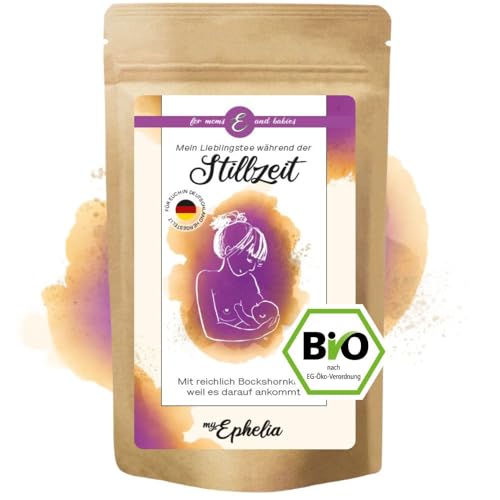 myEphelia | Bio Stilltee für Mütter nach der Geburt | mit reichlich BOCKSHORNKLEE (21%) | bis zu 55 Tassen