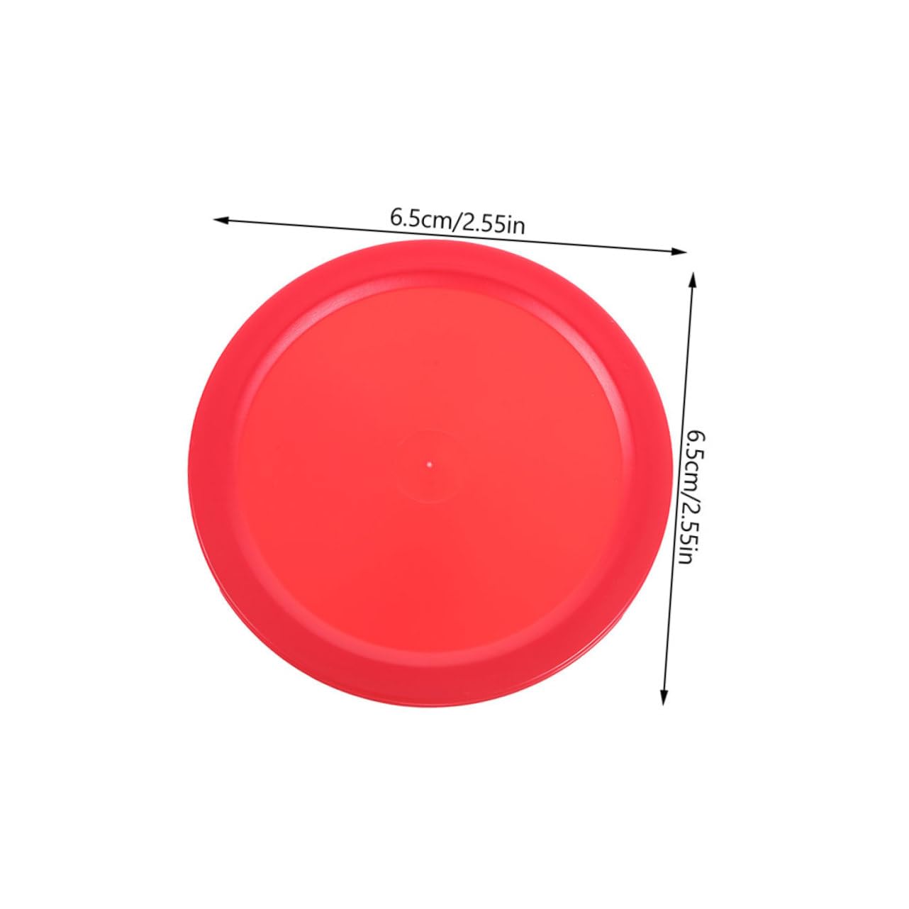 Toyvian 10pcs Ice Hockey Pucks Replacement Accessories for Game Tables for Billiards Bars Video Game Rooms and Carnivals Hockey