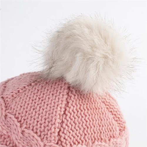 Cap Sherpa Earflaps Hat Children Winter Hat Beanie Fuzzy Peruvian Hat,Knit Warm Beanies caps for Baby3