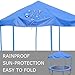 BIWKONI Trampoline Canopy Outdoor Trampoline Accessories Sunshade Umbrella for Sunshine & Rain Snow Roof Cover, Without Framework,15FT