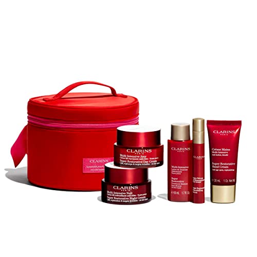 Clarins Super Restorative Luxury Collection AntiAging Moisturizer For Mature Skin Weakened By
