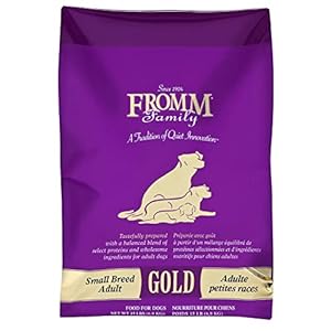 Fromm Small Breed Adult Gold Premium Dry Dog Food – Dry Adult Dog Food for Small Breeds – Chicken Recipe – 15 lb