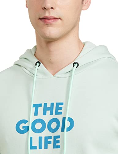 Image of Amazon Brand - Symbol Men's Hoodie Sweatshirt (SY-A22-SW-12 Ecru Olive Melange XL)
