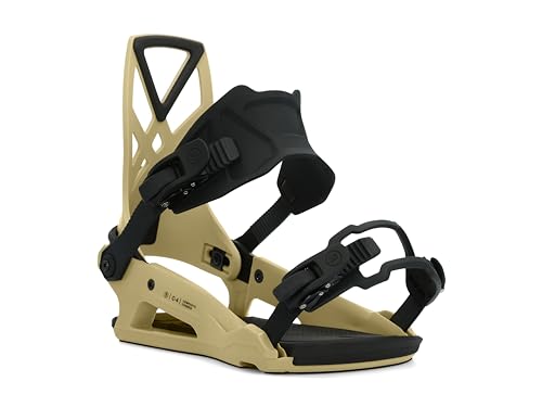 Ride C-4 Mens Snowboard Bindings, M, Olive