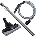 PRIMEBAG - Schlauch, Griff, Teleskoprohr, Bodendüse passend für S227-S280i, S300i, S400i Serie - S251i Air Clean Plus, Electronic S323i S356i S381 Miele Staubsauger - Bestleistung beim Saugen