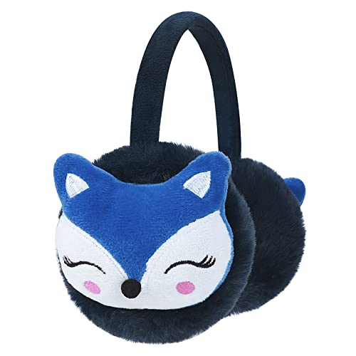 Foldable Ear Warmers Plush Winter Earmuffs Cold Weather Handband Ear Cover