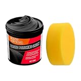 Generisch Schwarzer Trim Restorer Automotive | 150g Innenraum-Detailreiniger | Autoverkleidungen Auffrischer,für Stoßstangen, LKW, Reifen, Detailreinigung, Reparatur, Restaurierung, Scheinwerfer,