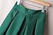 Hanlolo Fashion Women Girls Cute Skirts Bow High Waist A Line Skirts Dress Green