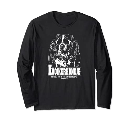 Funny Proud Kooikerhondje coolest people dog saying dog Long Sleeve T-Shirt, Black