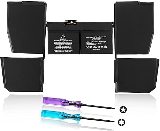 Image of A1527 A1534 Battery (Early 2015 2016 Mid 2017) Fit for Ma /Book8,1 9,1 10,1 A1534 Ma /Book Rtina 12 inch 12 Inch Retina EMC 2746 2991 3099 MNYG2 MLHA2 MNYF2 MF855 MF865 MK4M2 MJY32 (A1527 / A1534)