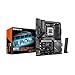 GIGABYTE X870E Eagle X3D WF7 AMD AM5 ATX Motherboard, Supports AMD Ryzen 9000/8000/7000 Series, DDR5, 16+2+2 Power Phase, 4X M.2, PCIe 5.0, USB4 Type-C, WIFI7, 5 GbE, PCIe EZ-Latch, 5-Year Warranty