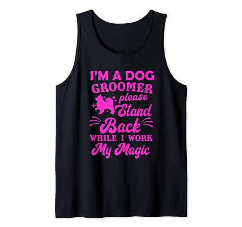 Hundepflege, mobiles Fellpflege-Geschenk Tank Top