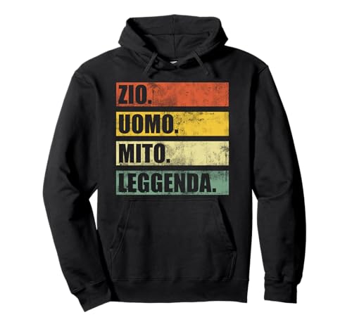 ZIO UOMO MITO LEGGENDA regalo divertente per zio 2021 Felpa