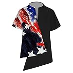 Tops-Women-Tall-Day-Blouse-Patchwork-Color-Patchwork-Printed-V-Neck-Irregular-Tshirt-Top-3-Shirt