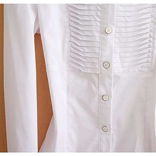 Body à manches longues premium blanc chemisiers d'exception - 4