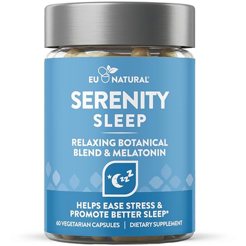 Serenity Sleep Natural Sleep Aid - Potent Blend of Magnesium,