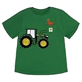 John Deere Toddler Boys T-Shirt Green Tractor 2T