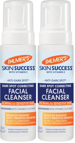 Palmer's Skin Success Eventone Foaming Facial Cleanser,Dark Spot Correcting Face Wash for Uneven Skintone and Acne Scars,5 Oz,(Pack of 2) - image 1