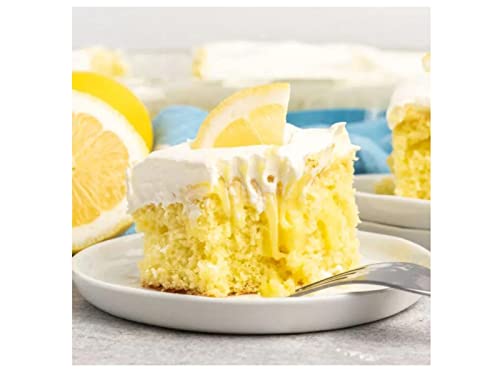 Pudding Poke Cake Bundle Kit With Duncan Hines Cake Mix, Pudding Mix, Sprinkles, Recipe (Lemon) #TOP5