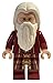 LEGO Harry Potter: Ablus Dumbledore Minifigure in Red Robes with Wand