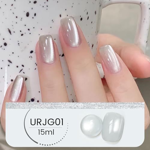 UR SUGAR Glassy Cat Magnetic Eye Gel Polish 15ml miniatura 2