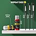 Magicfly Outdoor Acrylic Paint, Set of 30 Colors/Tubes (60 ml, 2 oz.) with Storage Box, Rich Pigments, Multi-Surface Paints for Rock, Wood, Fabric, Leather, Paper, Crafts, Canvas and Wall Painting