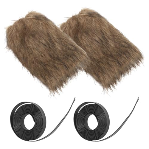 Calentadores de piernas retro de 40 cm para disfraces y eventos temáticos
