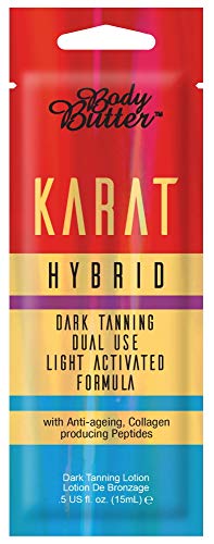 Body Butter KARAT HYBRID Dark Tanning Dual Use Light Activated Formula (15ml)
