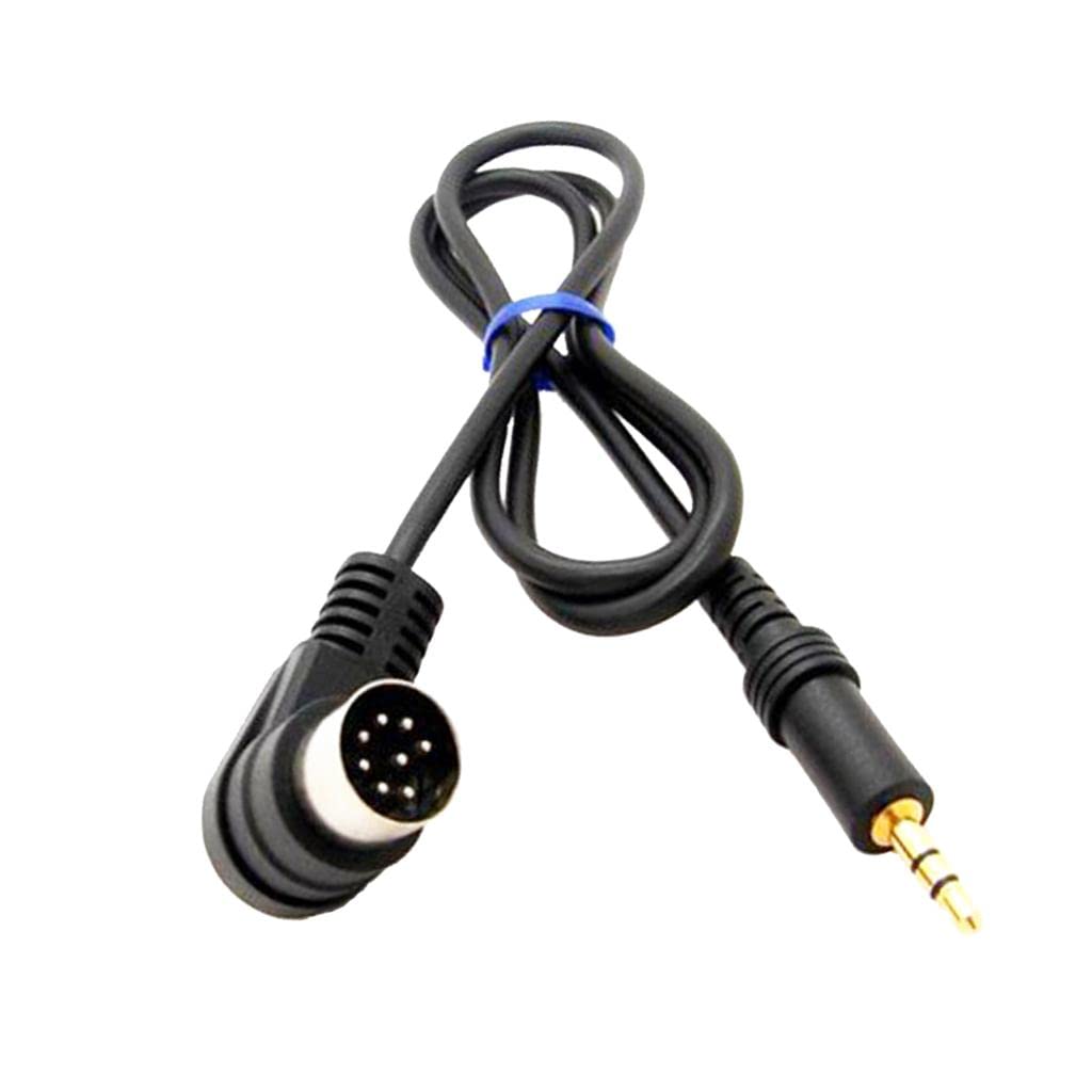 CALANDIS® Easily Installed 3.5Mm Mini Jack Aux 8Pin M Bus Audio Input Adapter Cable for Alpine-image-49