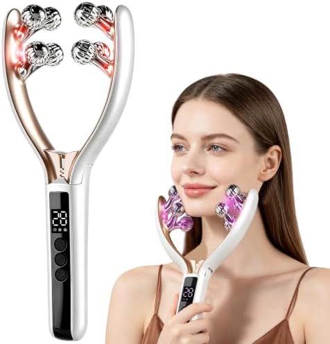 Facial Massager, Face Roller TMJ & Jaw Relax Massage Tool, Facial...