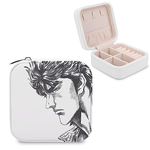 北斗の拳 アクセサリーケース ジュエリーボックス レディース ミニ宝石箱 アクセサリー収納 蓋付き PUレザー 収納ボックス おしゃれ 人気 軽量 持ち運び 大容量 小物入れ 携帯用 母の日 記念日 お誕生日 お祝い プレゼント ギフト