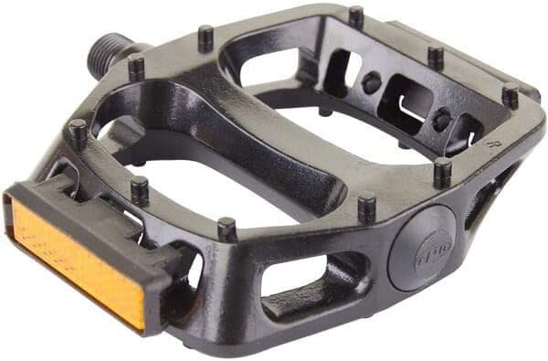 Essential Alloy Platform Pedals with Moulded pins, 9/16 inch Thread